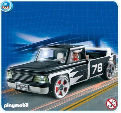 PLAYMOBIL CAMIÓN PICK UP PORTÁTIL
