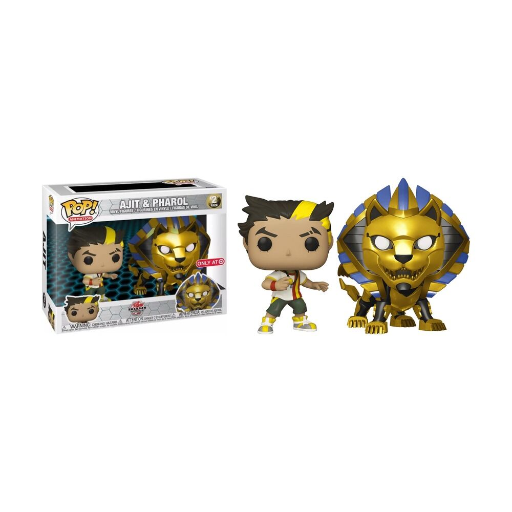 FUNKO POP! BAKUGAN - 2-PACK AJIT Y PHAROL EXCLUSIVO