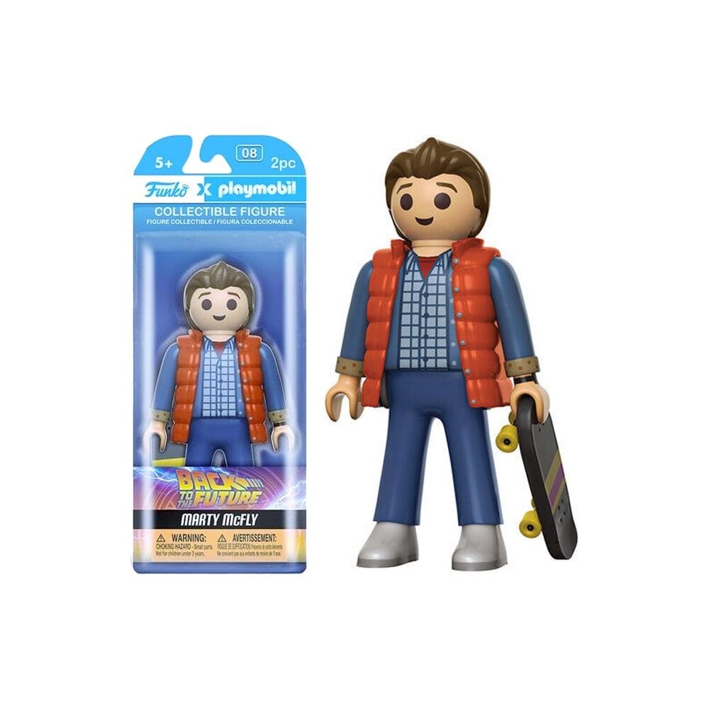 PLAYMOBIL & FUNKO - REGRESO AL FUTURO - MARTY MCFLY