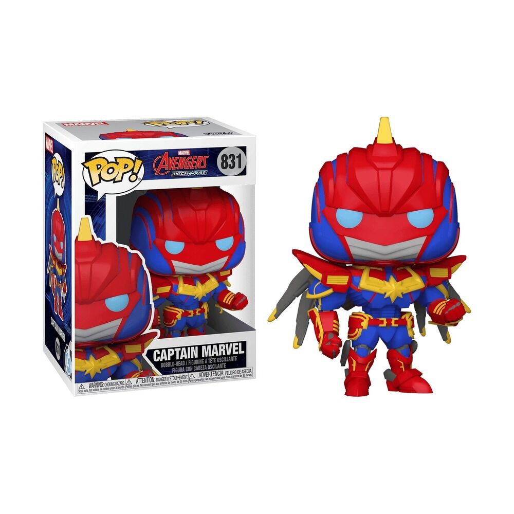 FUNKO POP! MARVEL MECH STRIKE - CAPITANA MARVEL