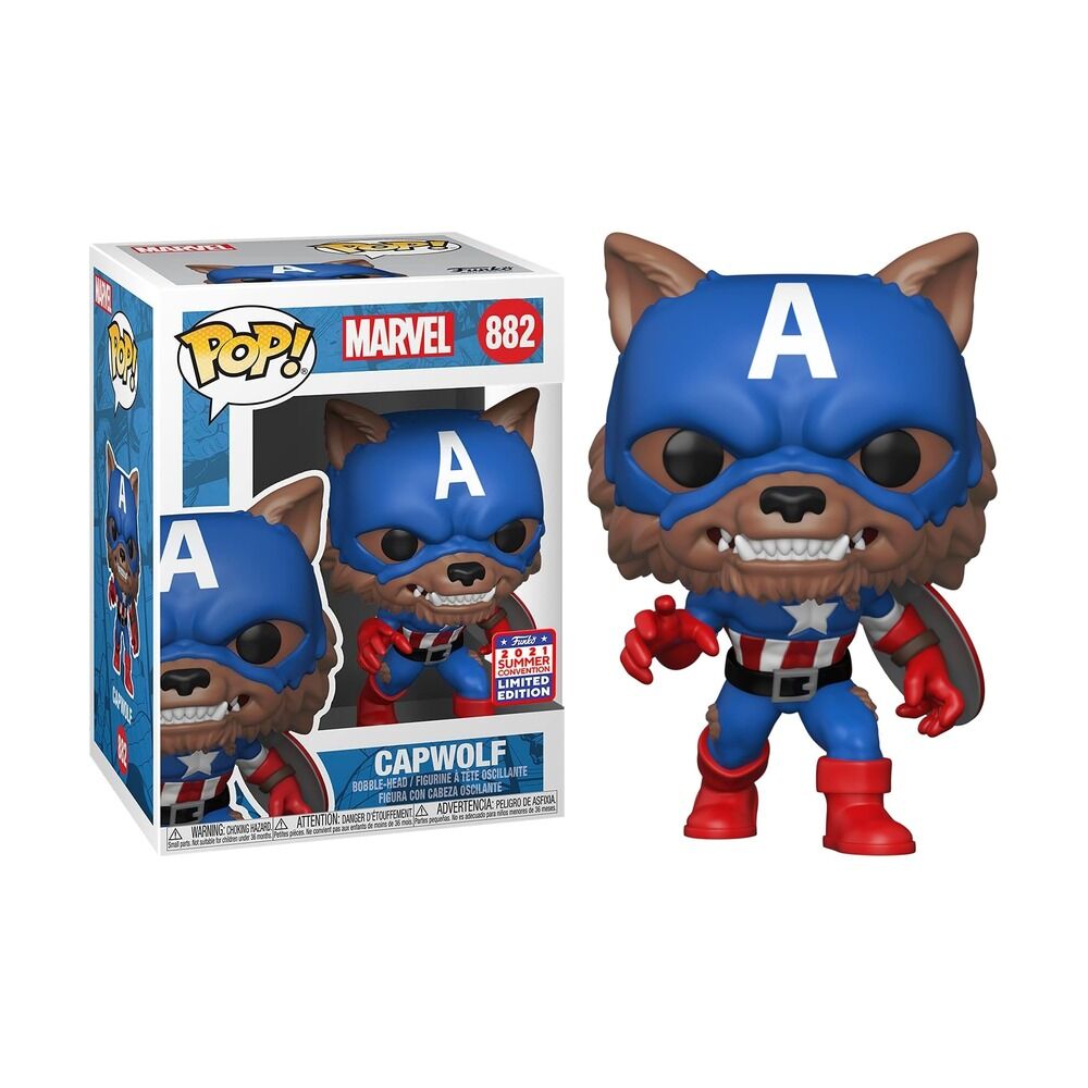 FUNKO POP! MARVEL - CAPWOLF EXCLUSIVO SDCC21