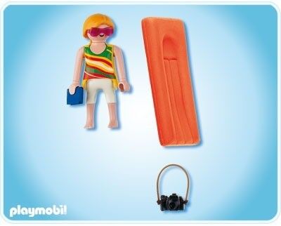 PLAYMOBIL 4681 TURISTA CON COLCHONETA