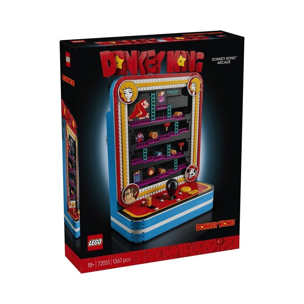 LEGO SUPER MARIO - MÁQUINA RECREATIVA DE DONKEY KONG