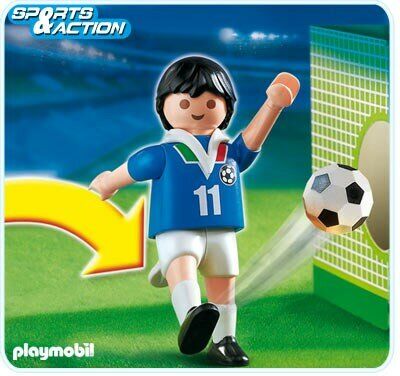 PLAYMOBIL - JUGADOR DE FÚTBOL ITALIA