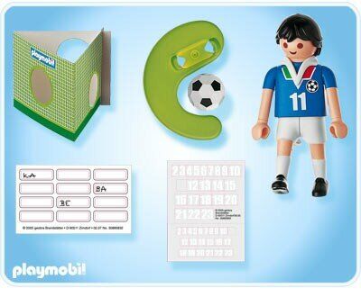 PLAYMOBIL - JUGADOR DE FÚTBOL ITALIA