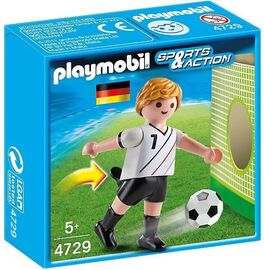 PLAYMOBIL JUGADOR DE FÚTBOL ALEMANIA