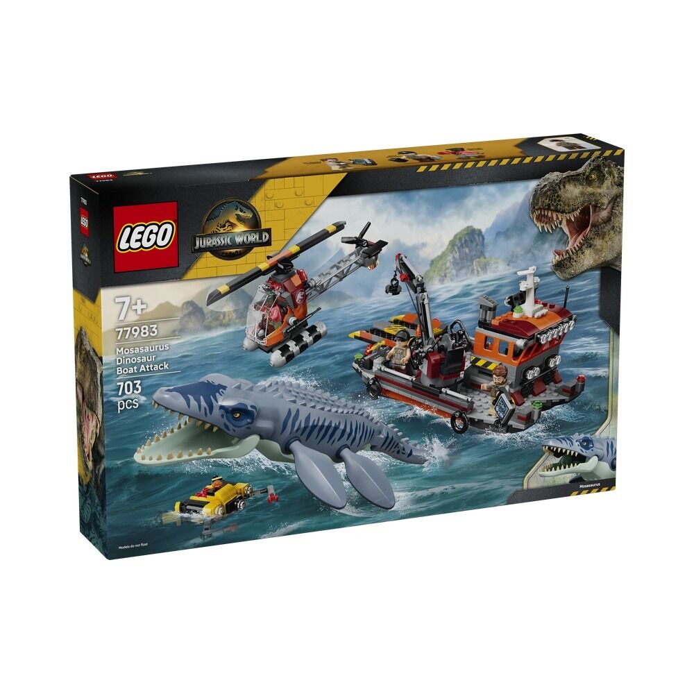LEGO JURASSIC WORLD - ATAQUE DEL DINOSAURIO MARINO MOSASAURUS