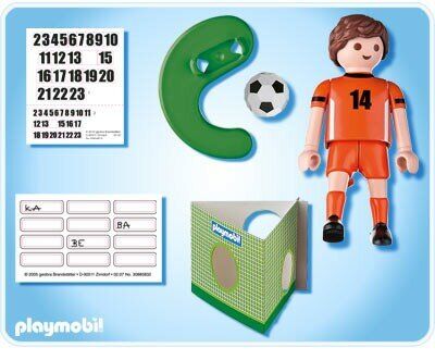 PLAYMOBIL - JUGADOR DE FÚTBOL HOLANDA
