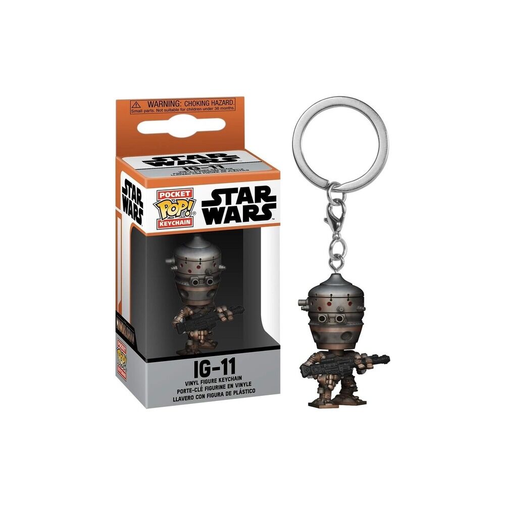 FUNKO POP! KEYCHAIN STAR WARS - THE MANDALORIAN - IG-11
