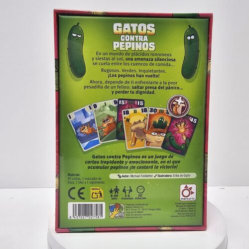 JUEGO GATOS CONTRA PEPINOS