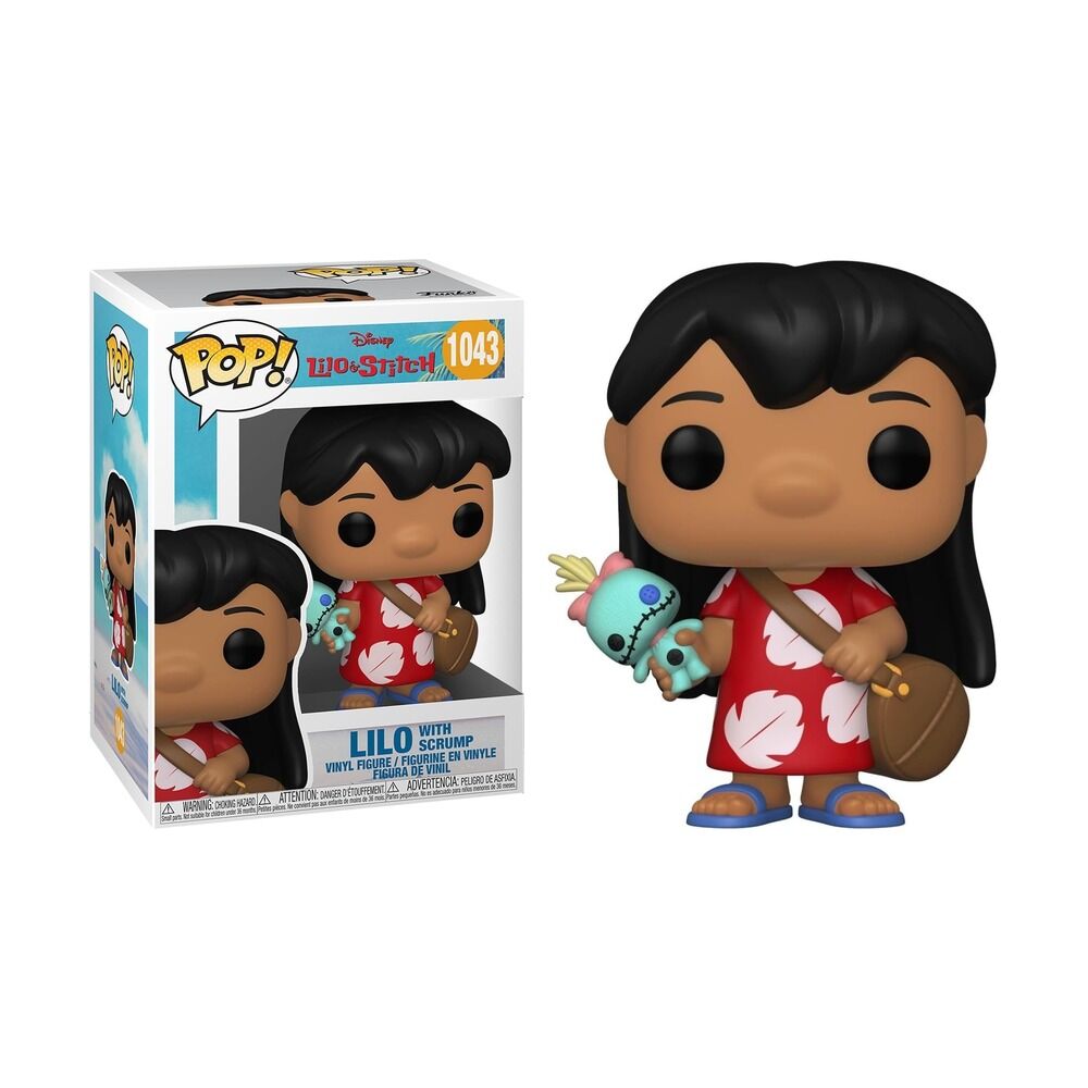 FUNKO POP! DISNEY LILO & STITCH - LILO CON SCRUMP