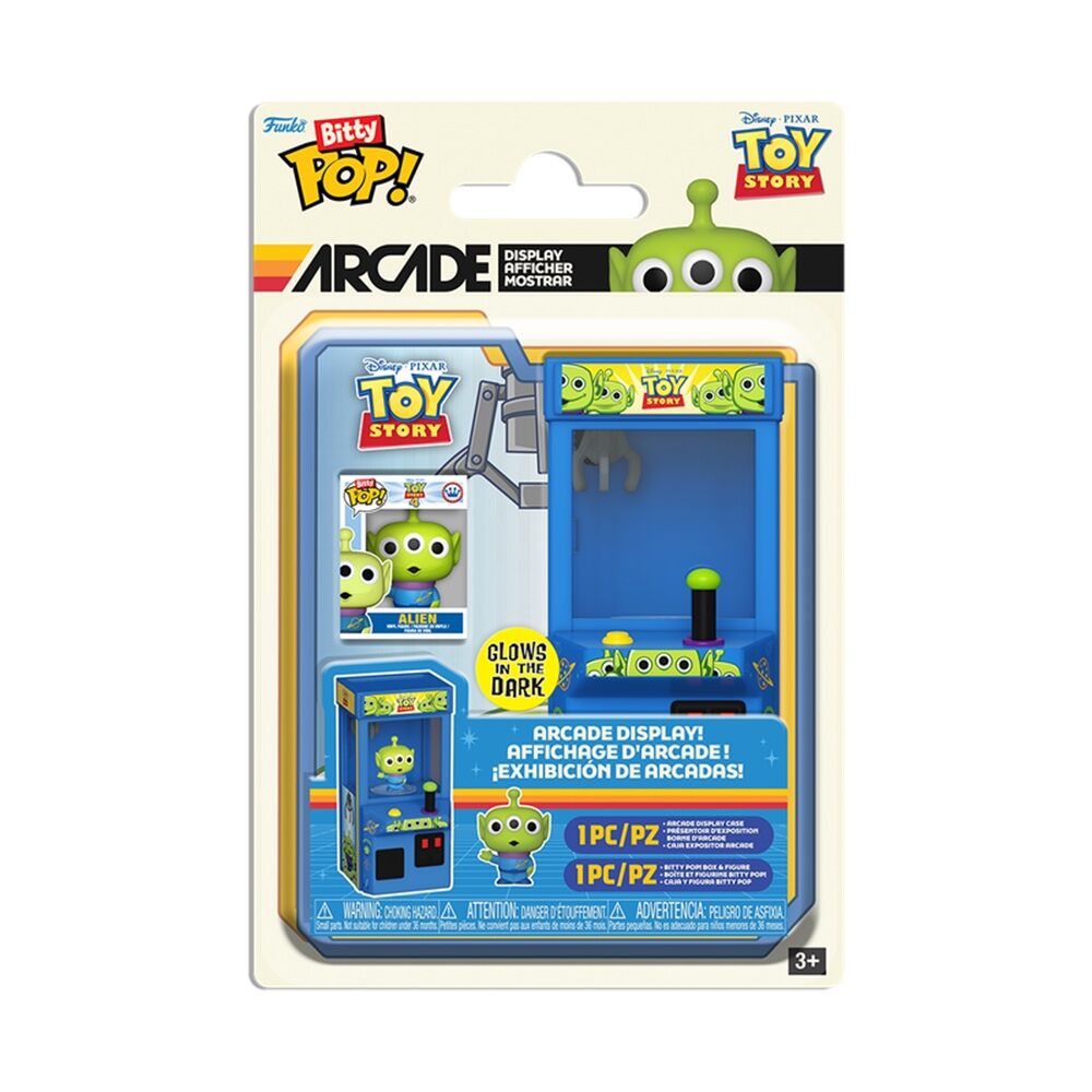 FUNKO BITTY POP! ARCADE: DISNEY TOY STORY - ALIEN (GLOW)