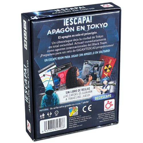 JUEGO ESCAPA - APAGÓN EN TOKYO