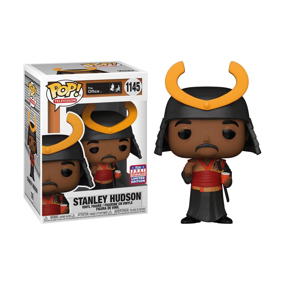 FUNKO POP! THE OFFICE - STANLEY HUDSON EXCLUSIVO (2021 SUMMER CONVENTION LIMITED EDITION)