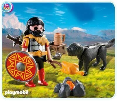 PLAYMOBIL 4769 CABALLERO BÁRBARO