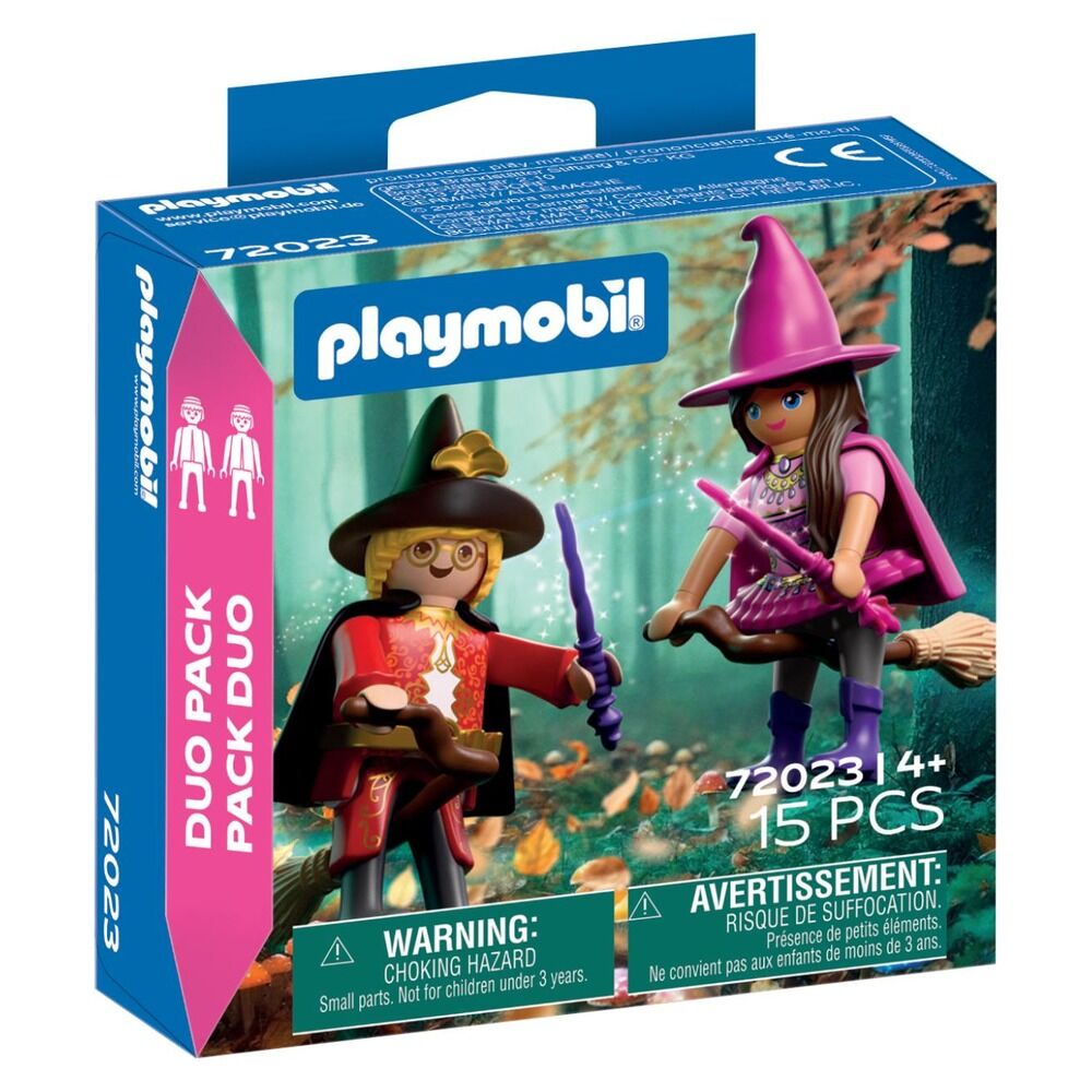 PLAYMOBIL - DUO PACK BRUJA Y MAGO