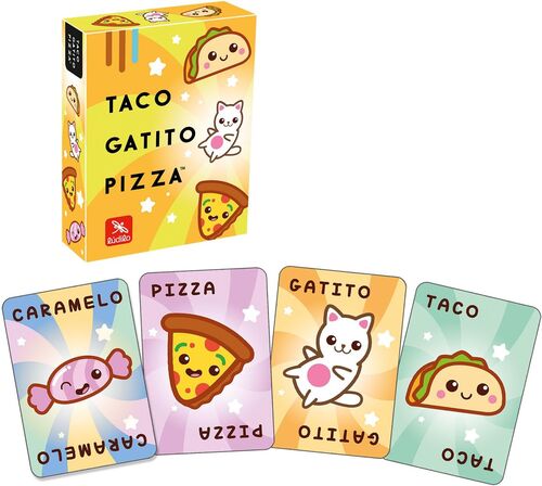 JUEGO TACO, GATITO, PIZZA