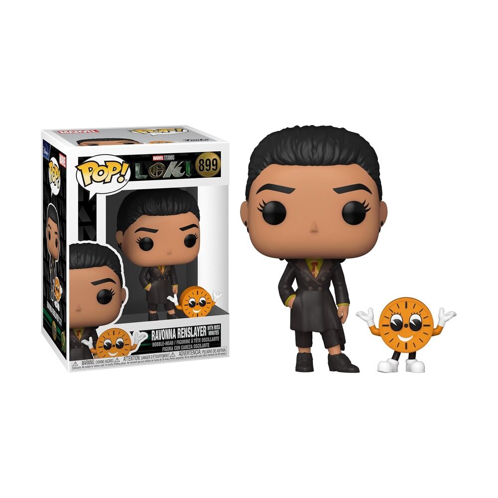 FUNKO POP! MARVEL - LOKI - RAVONNA CON MISS MINUTES