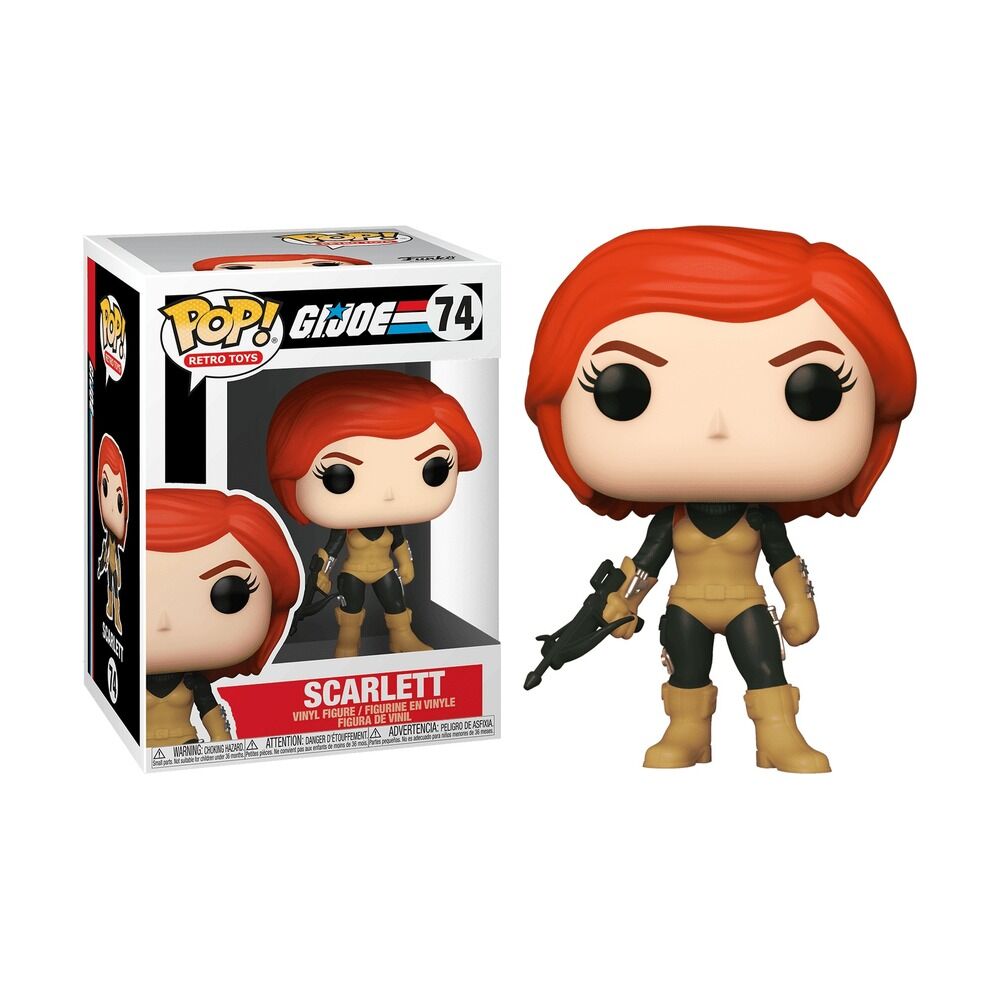 FUNKO POP! RETRO TOYS GI JOE - SCARLETT