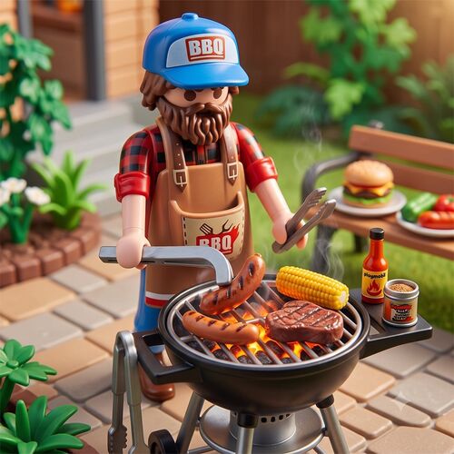 MAESTRO BBQ - PLAYMOBIL SOBRES SORPRESA SERIE 30 NIÑOS