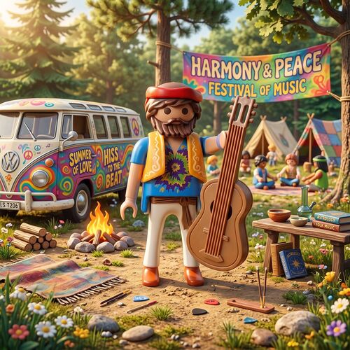 HIPPIE - PLAYMOBIL SOBRES SORPRESA SERIE 30 NIÑOS