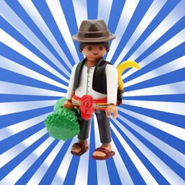 AGRICULTOR PERUANO - PLAYMOBIL SOBRES SORPRESA SERIE 27 CHICOS