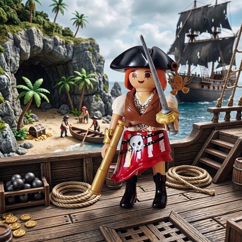 PIRATA - PLAYMOBIL SOBRES SORPRESA SERIE 30 NIÑAS