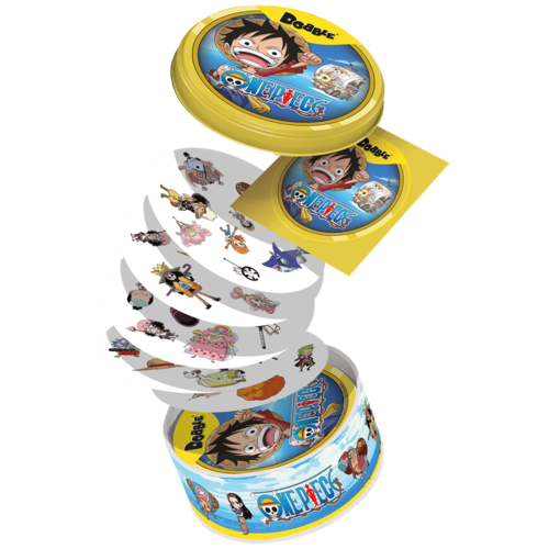 DOBBLE ONE PIECE - JUEGO DE CARTAS CON PERSONAJES ONE PIECE