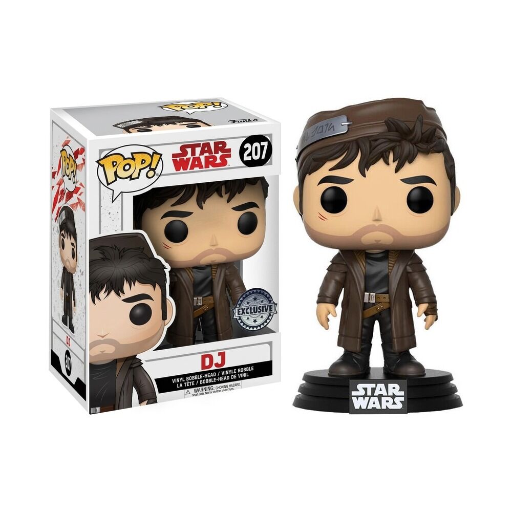 FUNKO POP! STAR WARS EPIDOSIO VIII: LOS ÚLTIMOS JEDI - DJ EXCLUSIVO