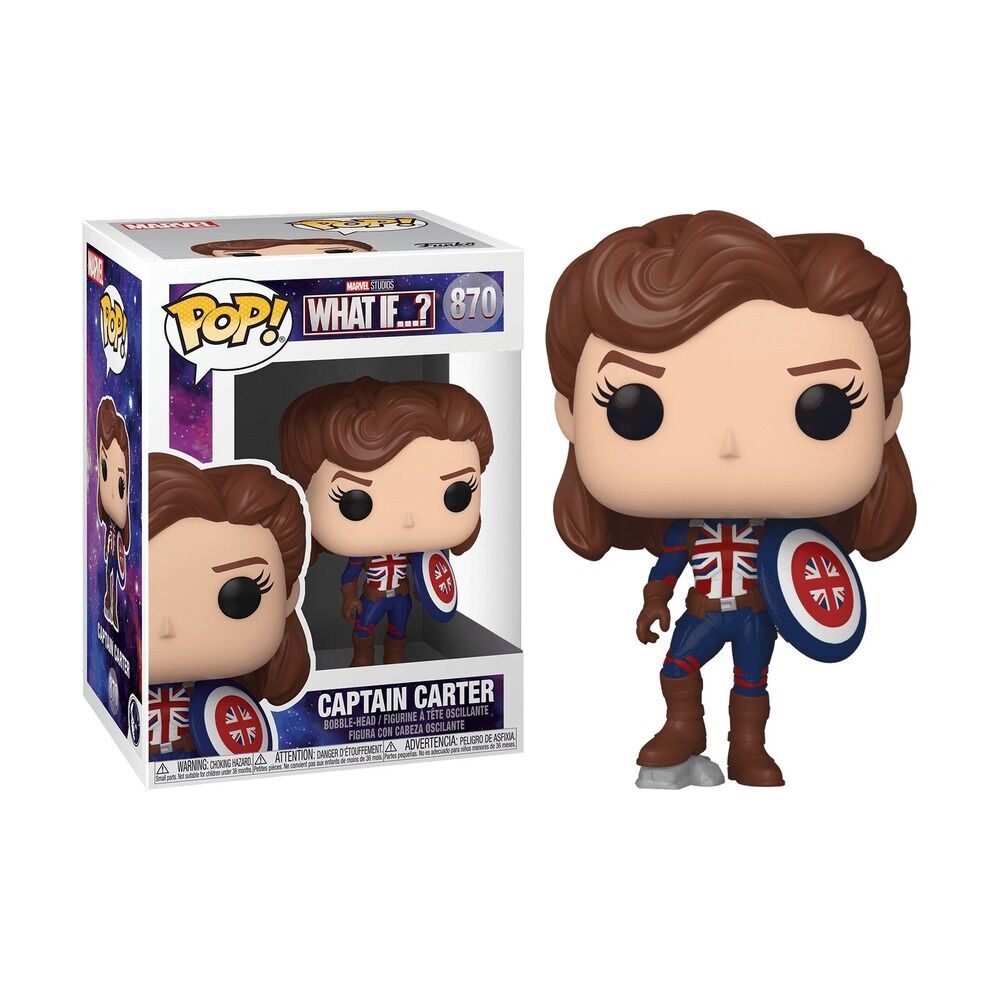 FUNKO POP! MARVEL WHAT IF...? - CAPITANA CARTER