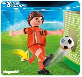 PLAYMOBIL - JUGADOR DE FÚTBOL HOLANDA