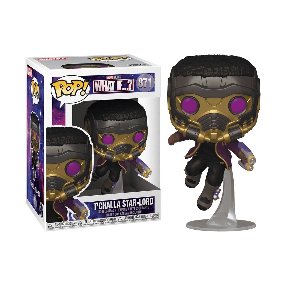 FUNKO POP! MARVEL WHAT IF...? - T'CHALLA STAR-LORD