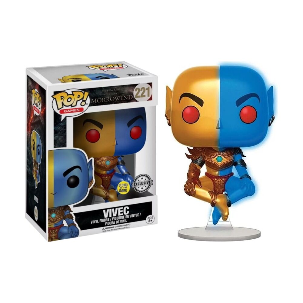 FUNKO POP! THE ELDER SCROLLS MORROWIND - VIVEC EXCLUSIVO (GITD)