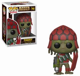 FUNKO POP! MEN IN BLACK: INTERNATIONAL - PAWNY REF: 38493, Nº 740 (Unidad Única - No admite devolución, ver fotos reales del producto)