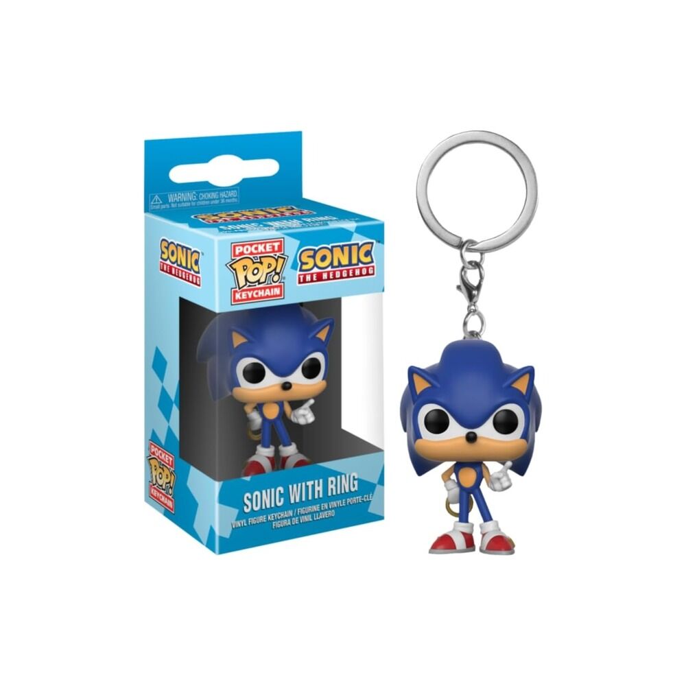 FUNKO POCKET POP! KEYCHAIN - SONIC CON ANILLO