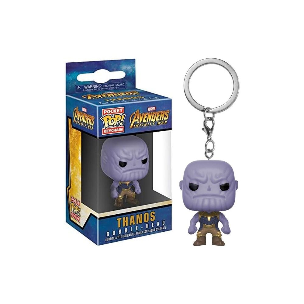 FUNKO POCKET POP! KEYCHAIN MARVEL: LLAVERO AVENGERS INFINITY WAR - THANOS