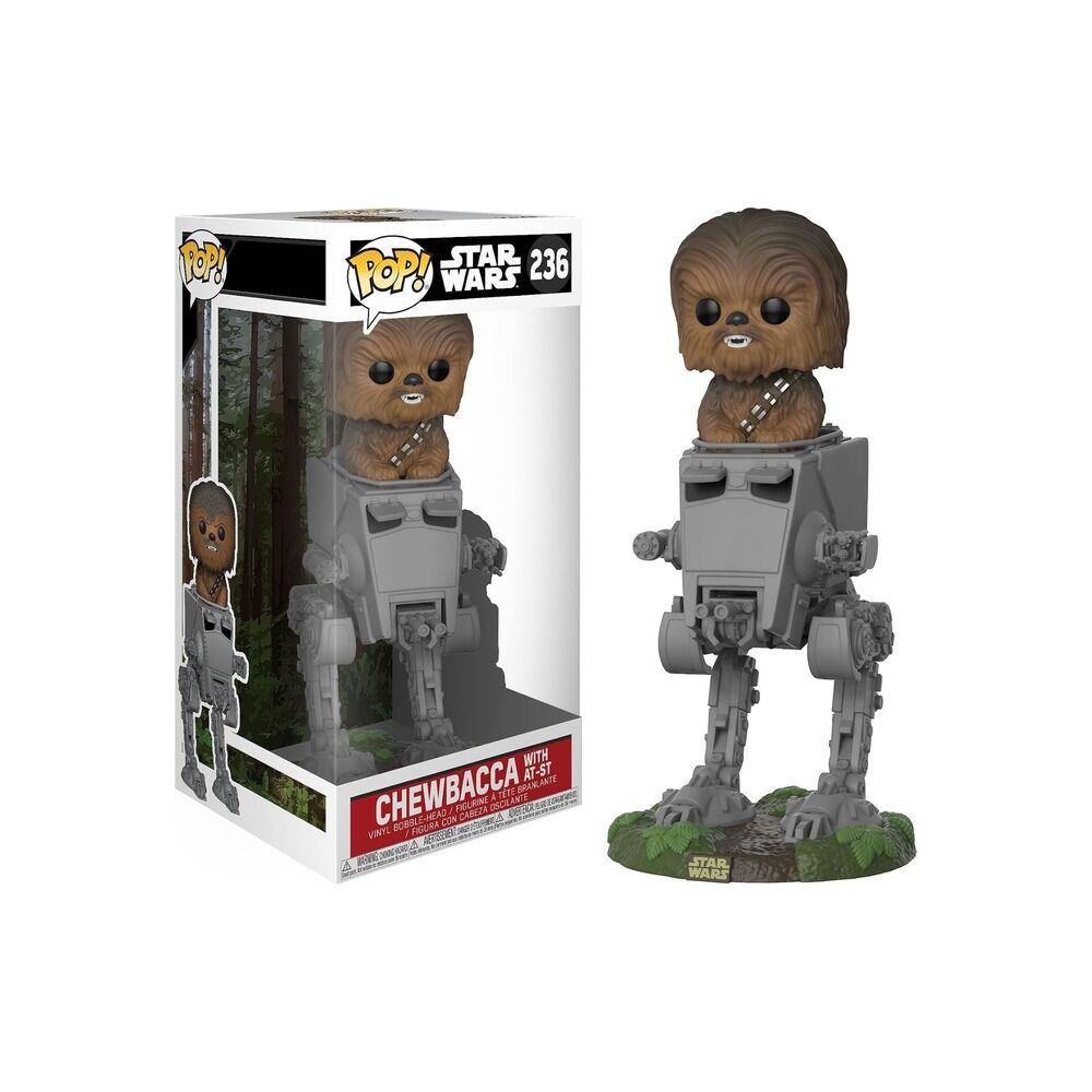 FUNKO POP! STAR WARS: AT-ST CON CHEWBACCA