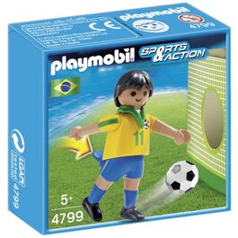 PLAYMOBIL ® 4799 JUGADOR DE FÚTBOL BRASIL