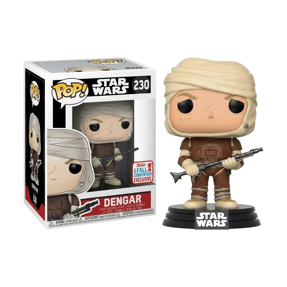 FUNKO POP! STAR WARS - DENGAR EXCLUSIVO FALL CONVENTION 2017