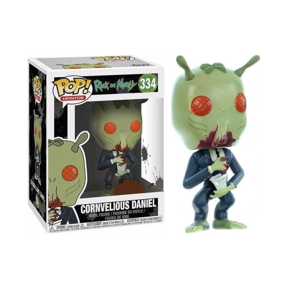 FUNKO POP! RICK Y MORTY - CORNVELIOUS DANIEL CON SALSA MULAN