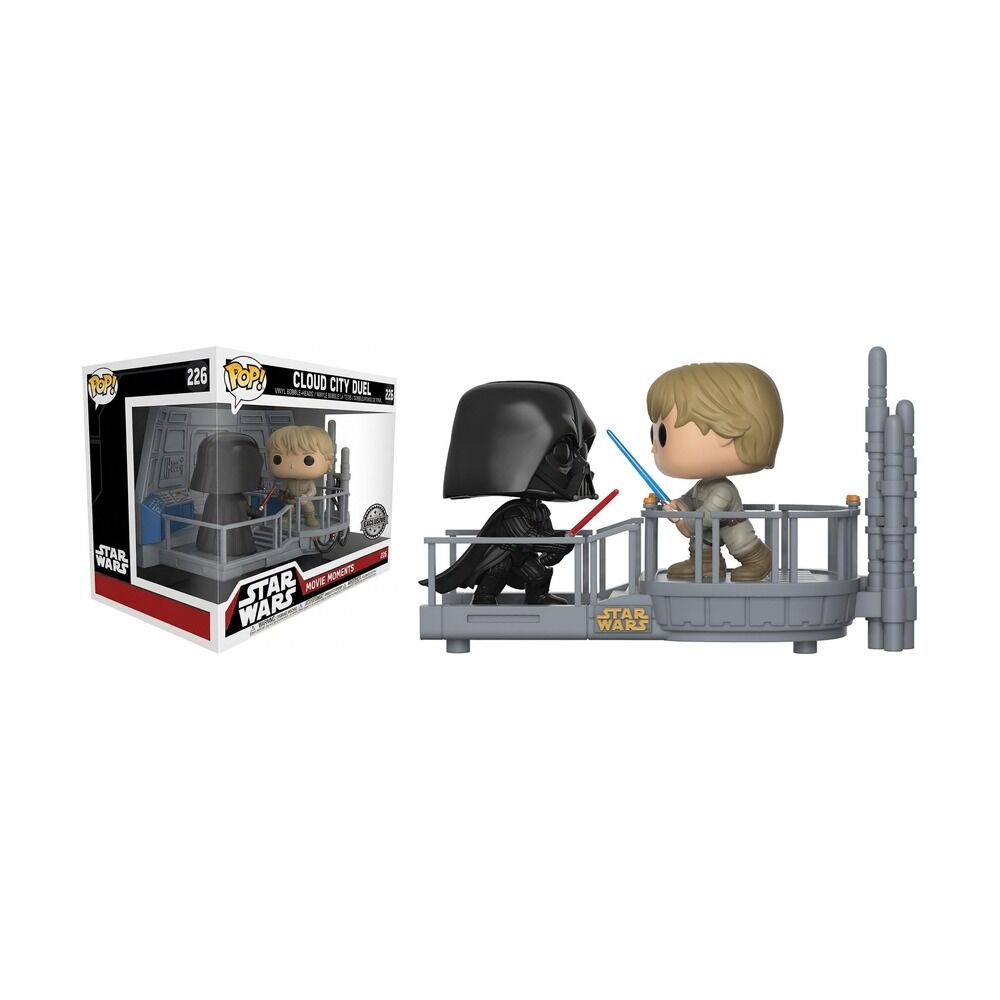 FUNKO POP! STAR WARS MOMENTS - DARTH VADER Y LUKE (EXCLUSIVO)