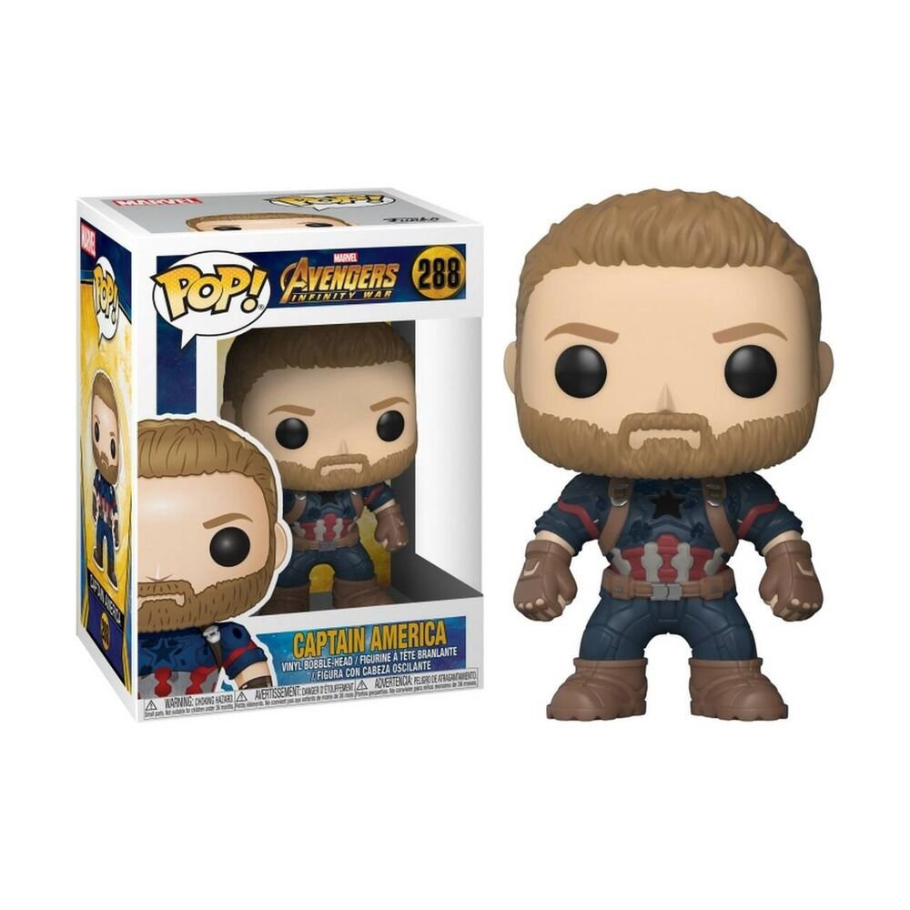 FUNKO POP! MARVEL AVENGERS: INFINITY WAR - CAPITÁN AMÉRICA