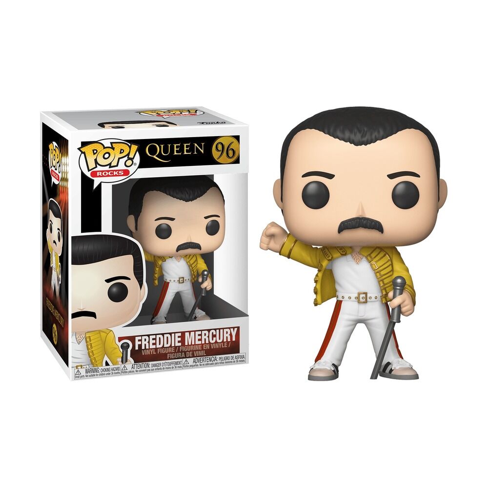 FUNKO POP! QUEEN - FREDDIE MERCURY WEMBLEY 1986