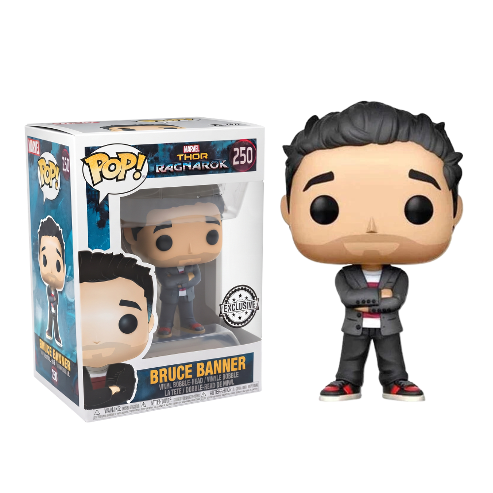 FUNKO POP! MARVEL THOR RAGNAROK - BRUCE BANNER EXCLUSIVO