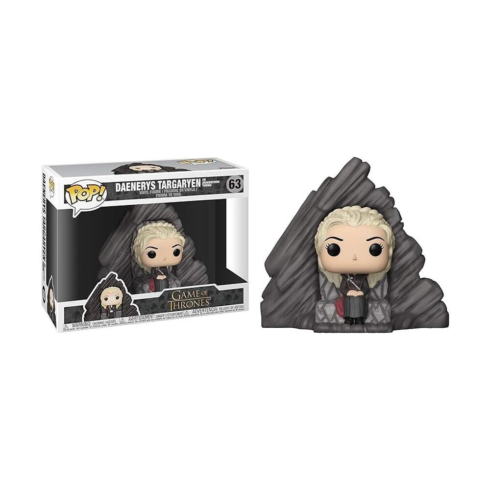FUNKO POP! JUEGO DE TRONOS - DAENERYS EN EL TRONO ROCADRAGÓN
