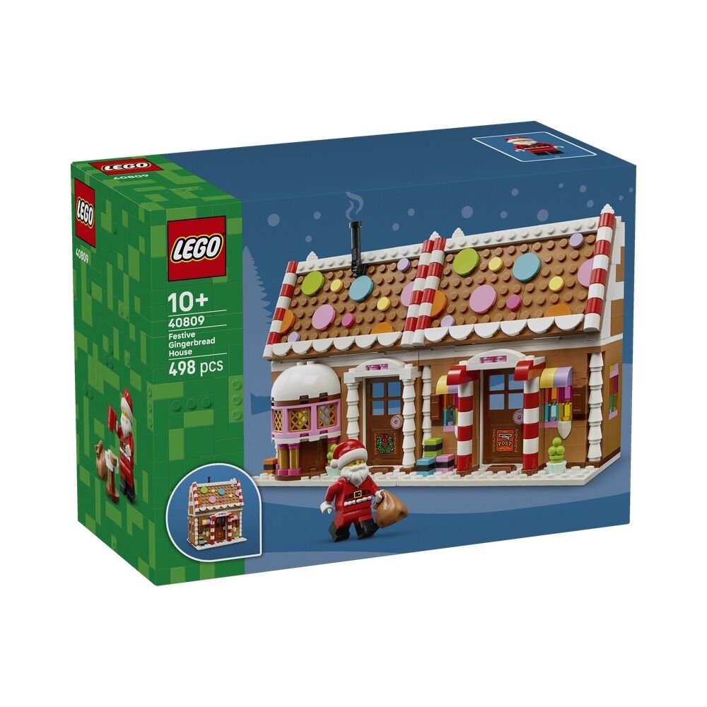 LEGO SEASONAL - CASA DE GALLETA DE JENGIBRE FESTIVA