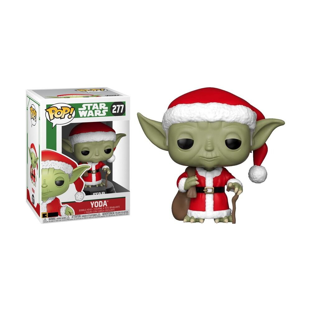 FUNKO POP! STAR WARS HOLIDAYS - SANTA YODA