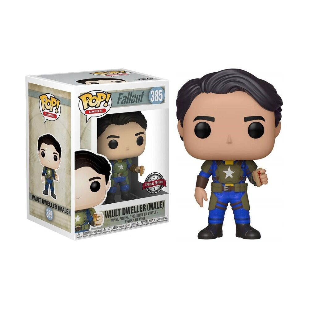 FUNKO POP! FALLOUT - VAULT DWELLER MALE (EDICIÓN ESPECIAL)