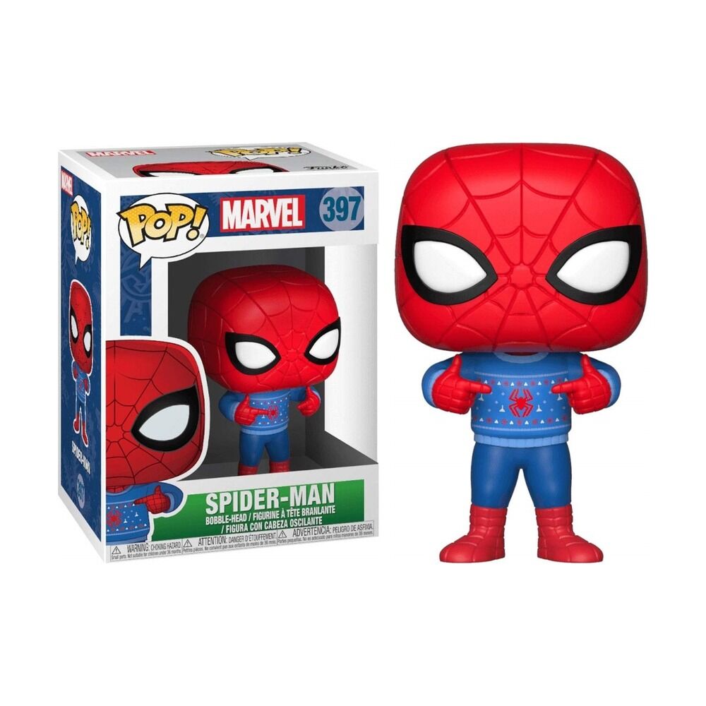 FUNKO POP! MARVEL HOLIDAY - SPIDERMAN CON SUÉTER