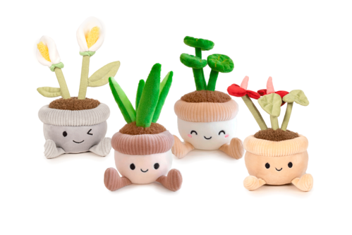 PELUCHE SOFT GARDEN - PLANTA PILI 20 CM